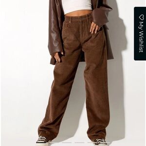 Motel brown corduroy pants